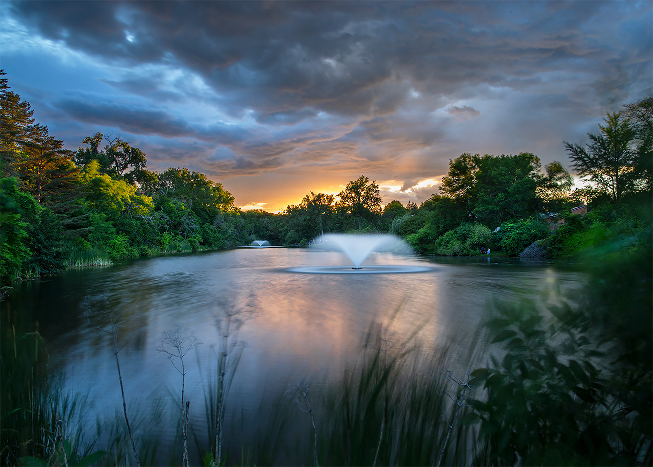 Sunset at Buckingham Park
