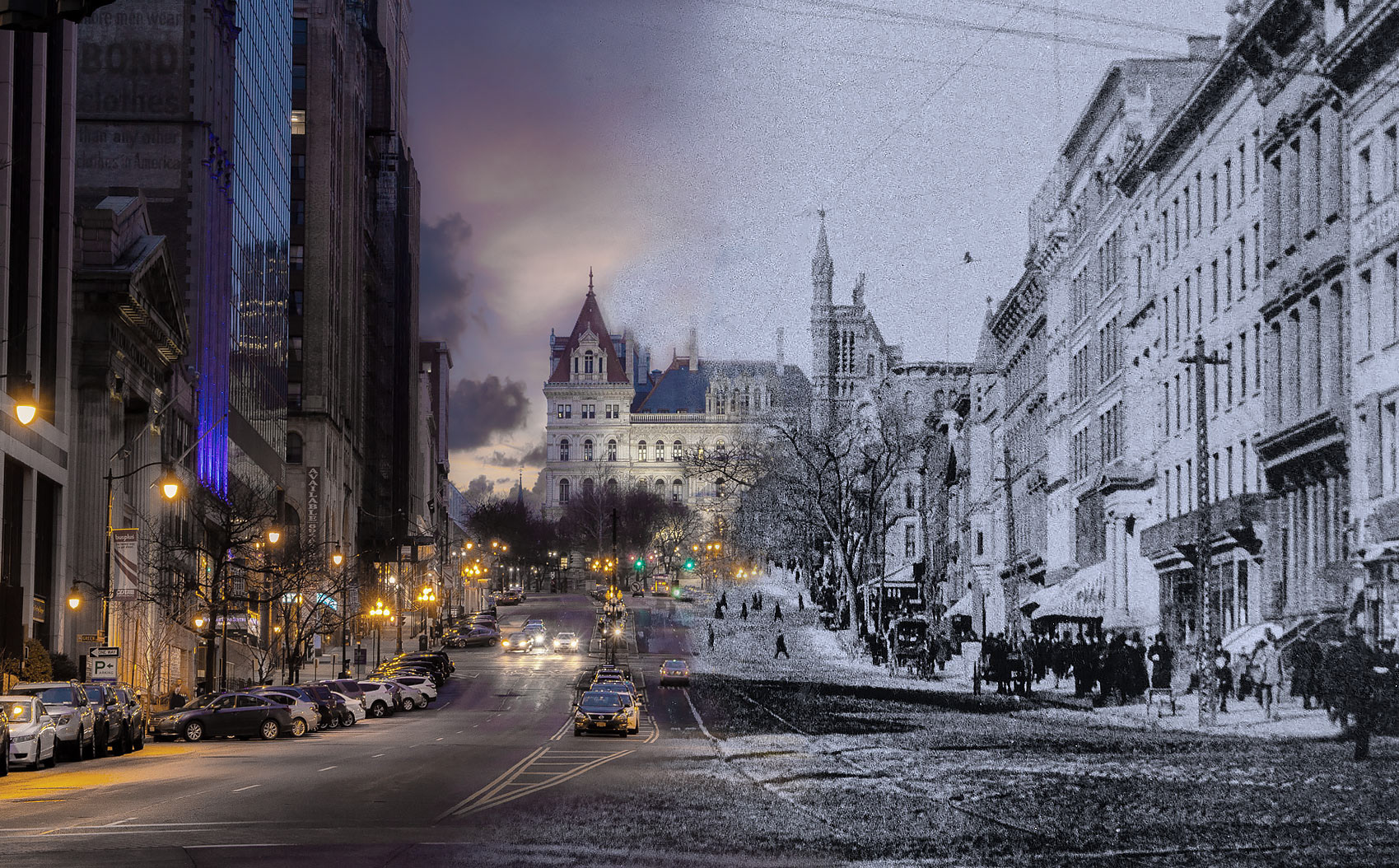 Albany NY, Then & Now