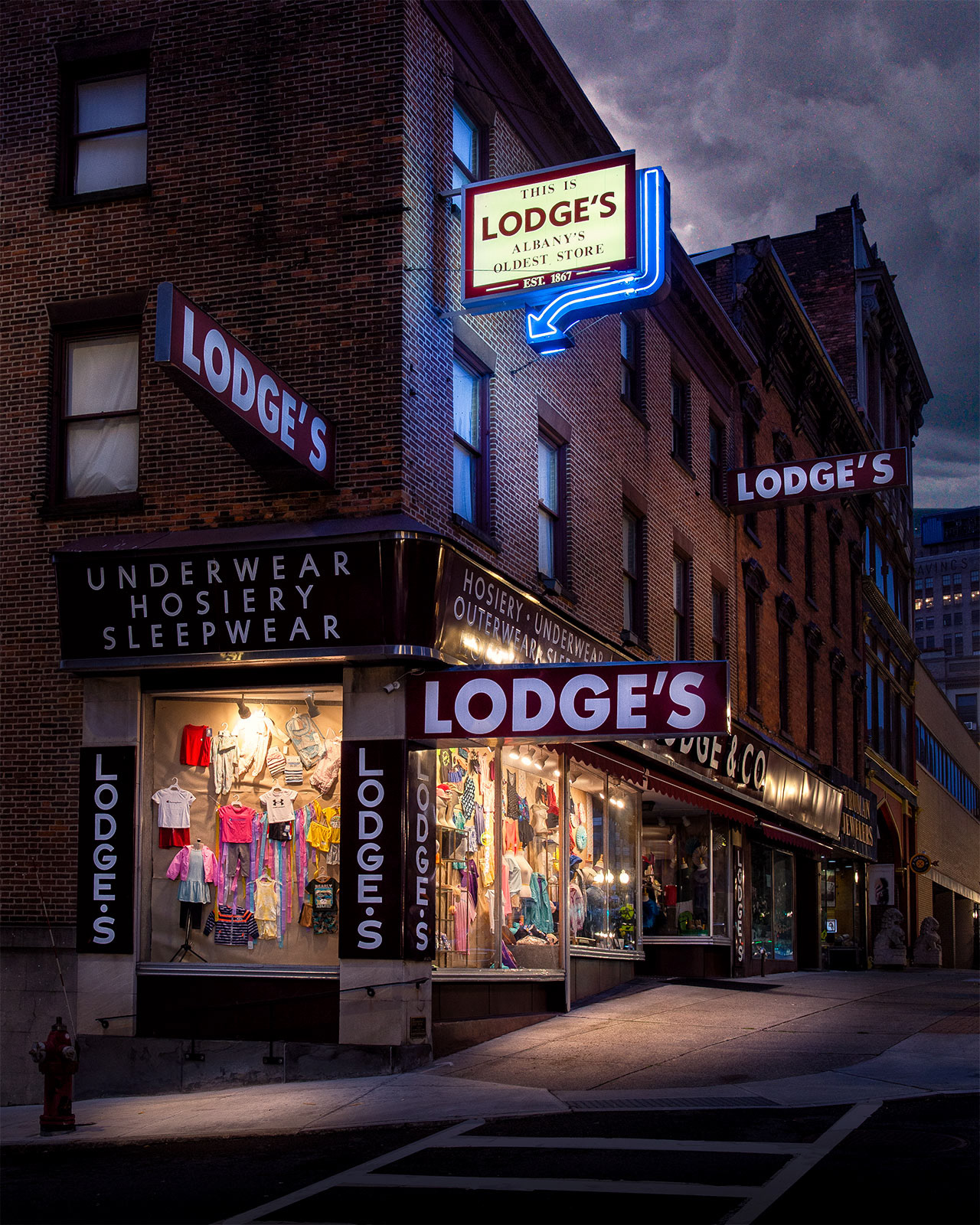 Lodges Dept Store Albany NY