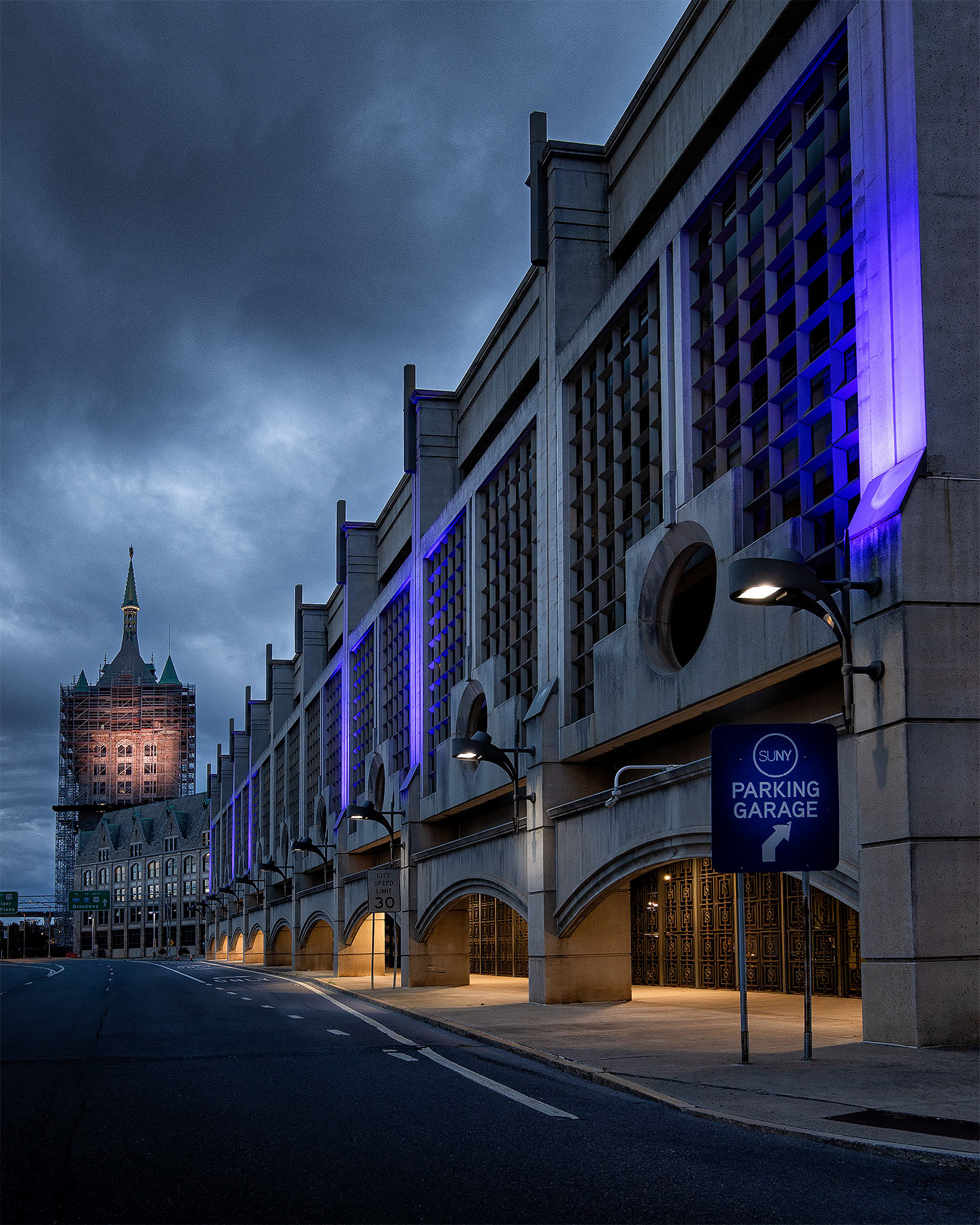 787 Exit Ramp To Downtown Albany