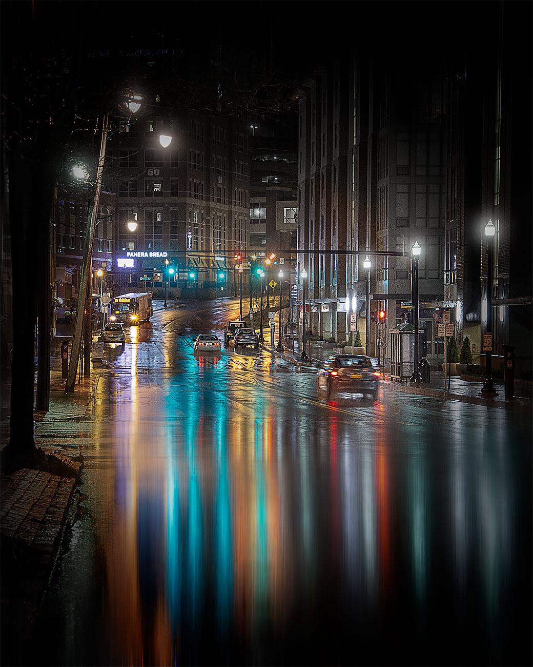 A Splash of Color Reflections