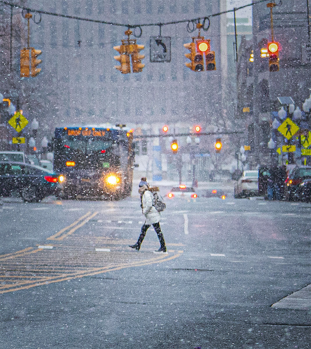 A Winter Morning on North Pearl