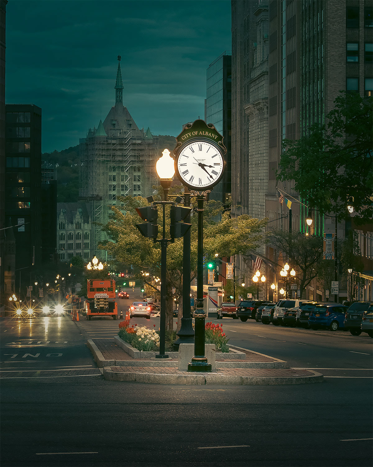 Albany's Iconic Pedestal Clock