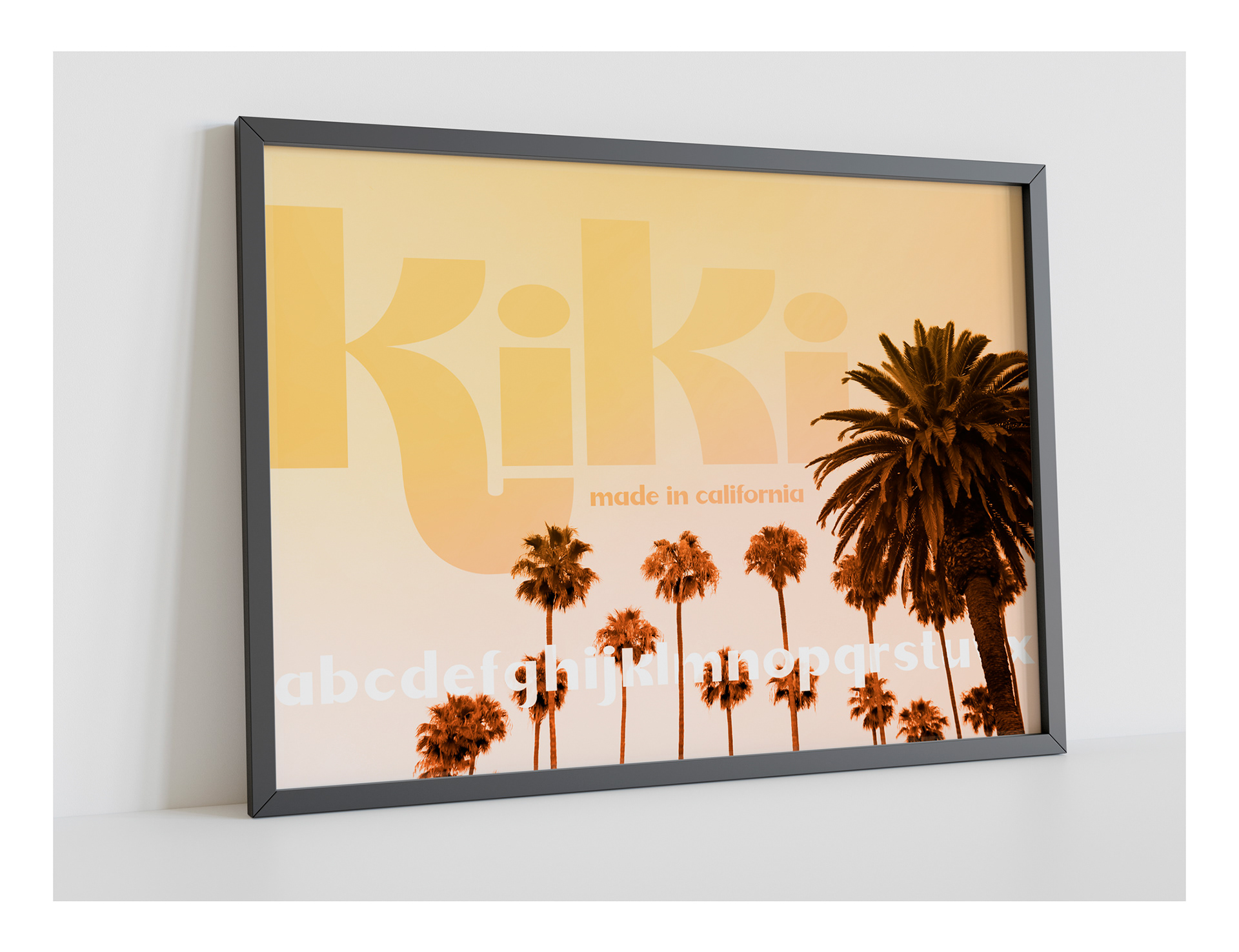 Custom font for TV show