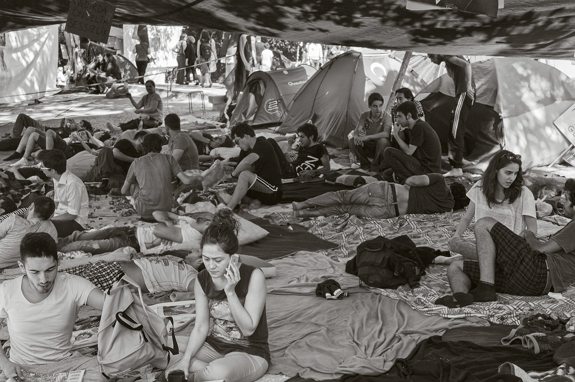 Hanging Out in Gezi Park