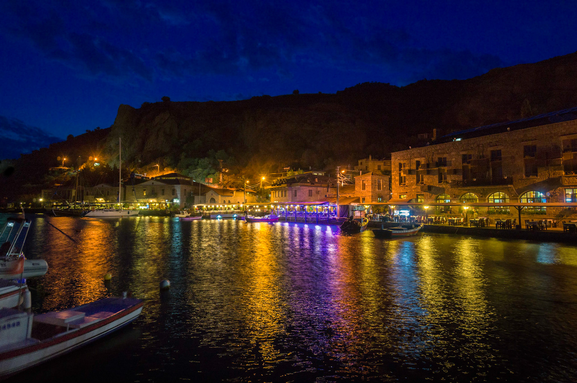 Assos, Turkey, at Night