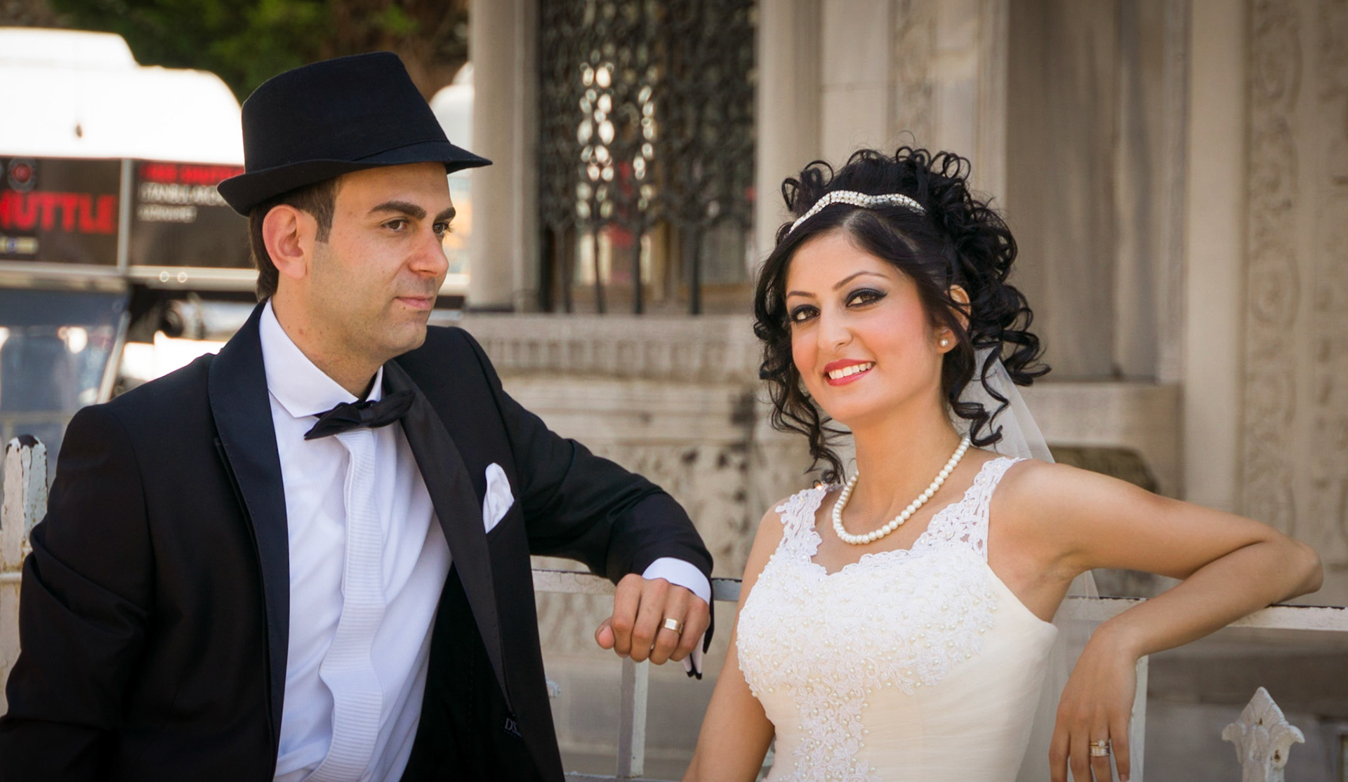 Turkish Bride and Groom