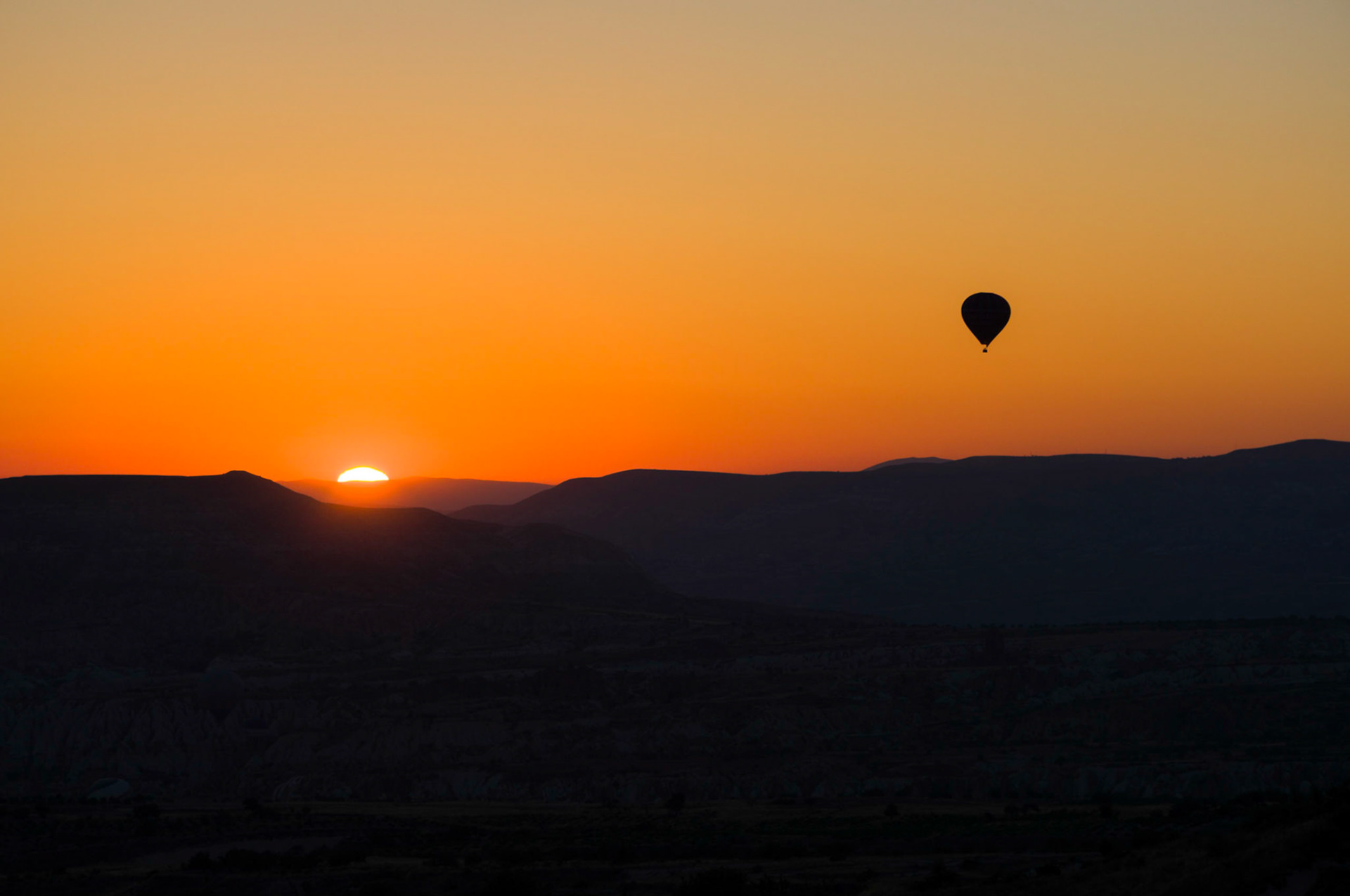 Sunrise Launch Over Cappadocia