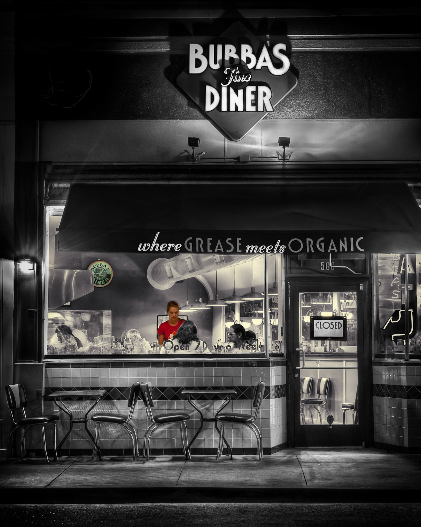 Closed #7 - Bubba's Diner