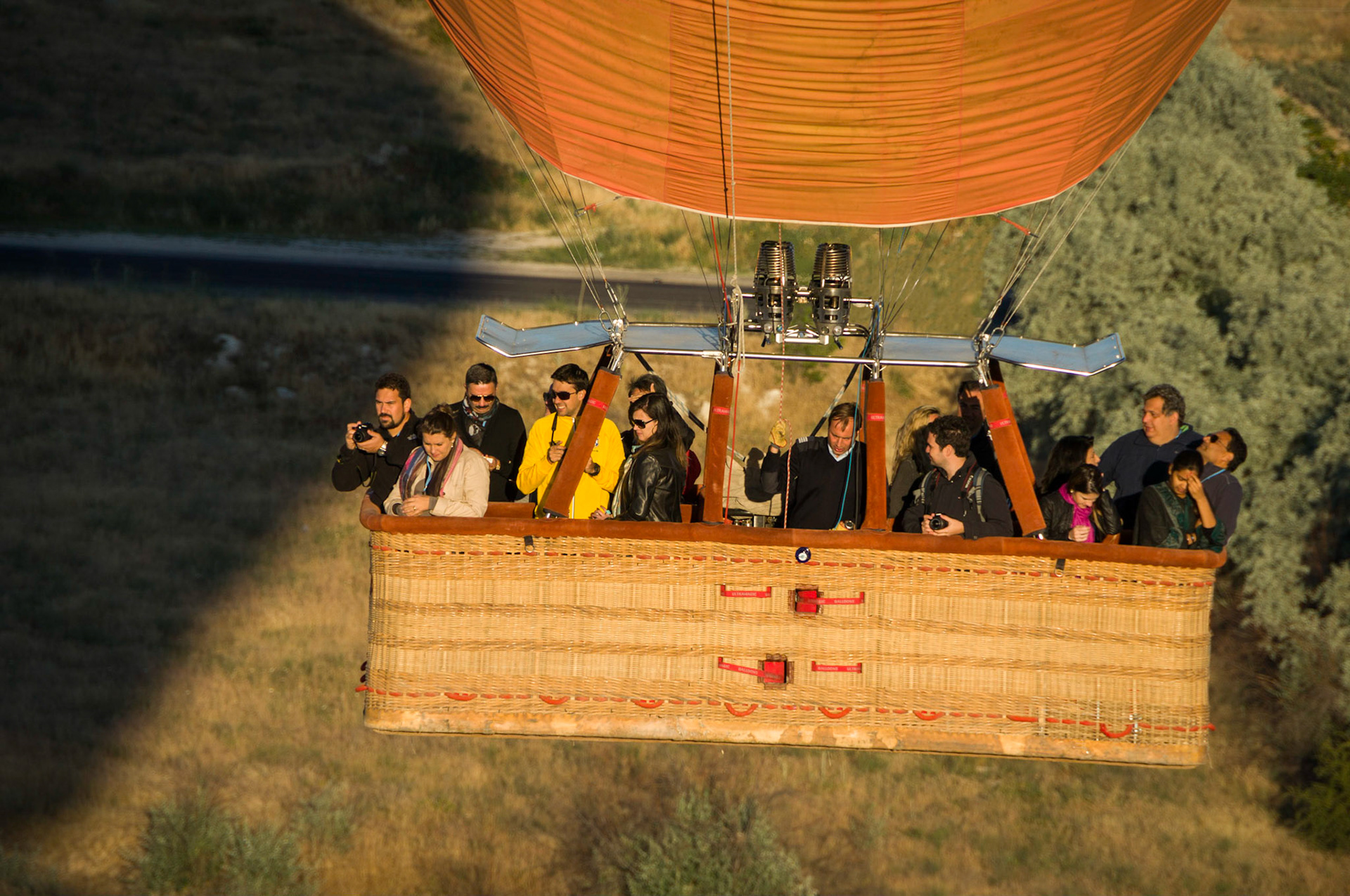 Basket in Sunrise Light