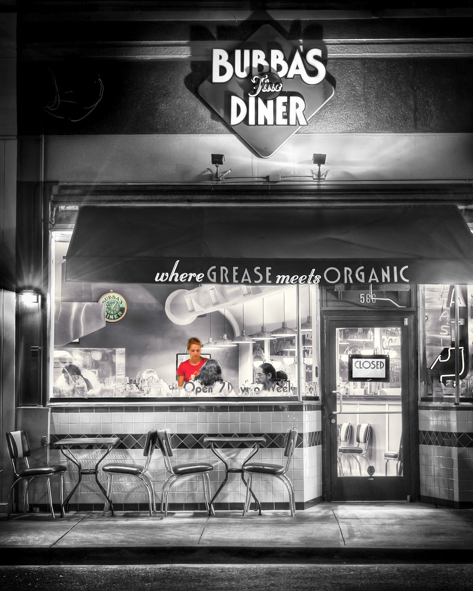 Closed #1 - Bubba's Diner