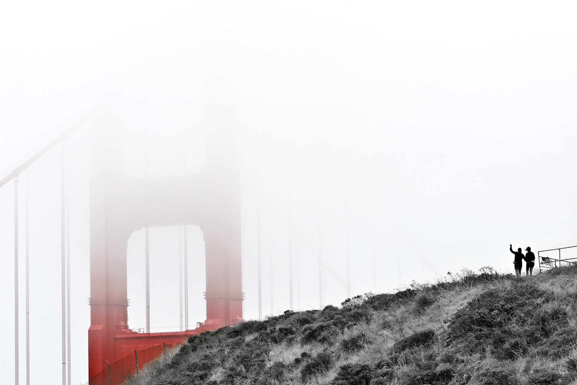 Beautiful Summer Day at the Golden Gate Bridge