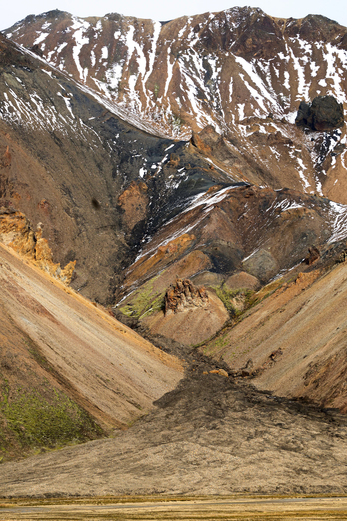 Lines and Textures, Landmannalaugar, Iceland