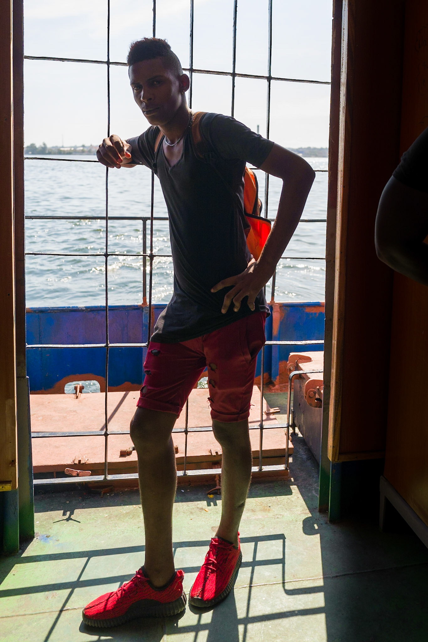 Red Shoes on the Regla Ferry