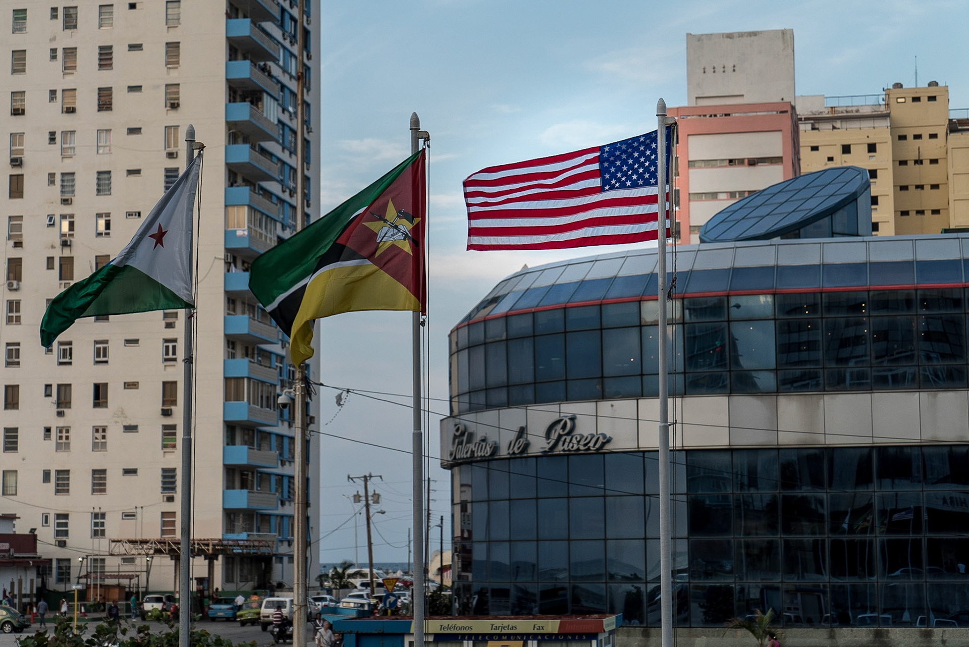 American Flag in Havana