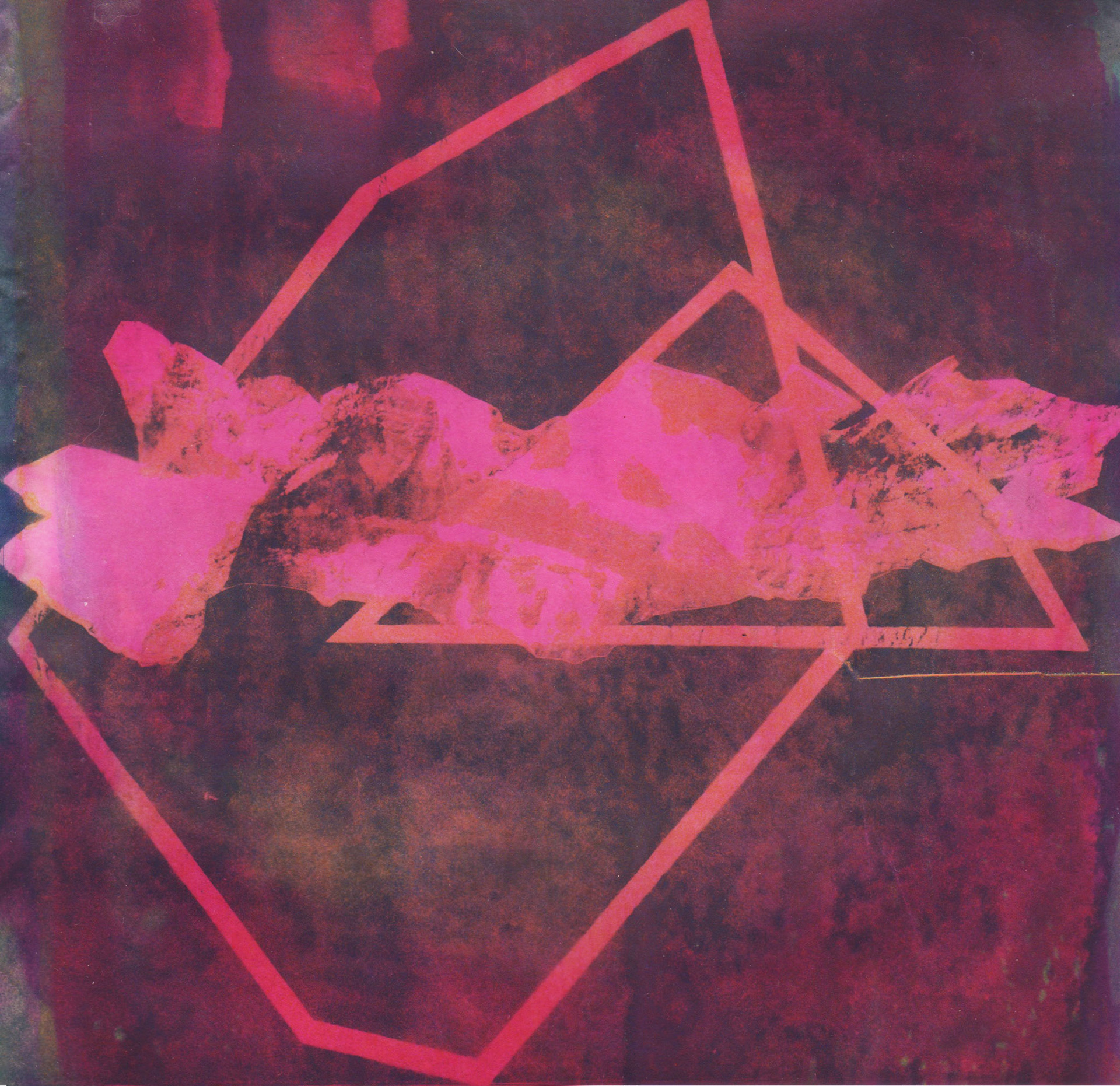 screenprint and gouache