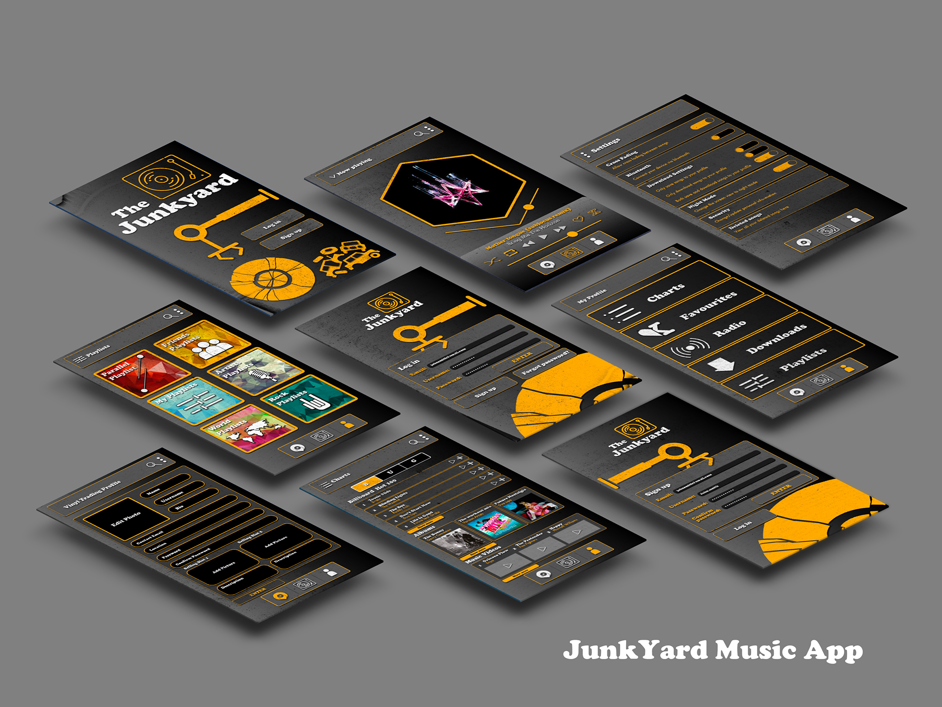 Ryan Robbins Junkyard music app