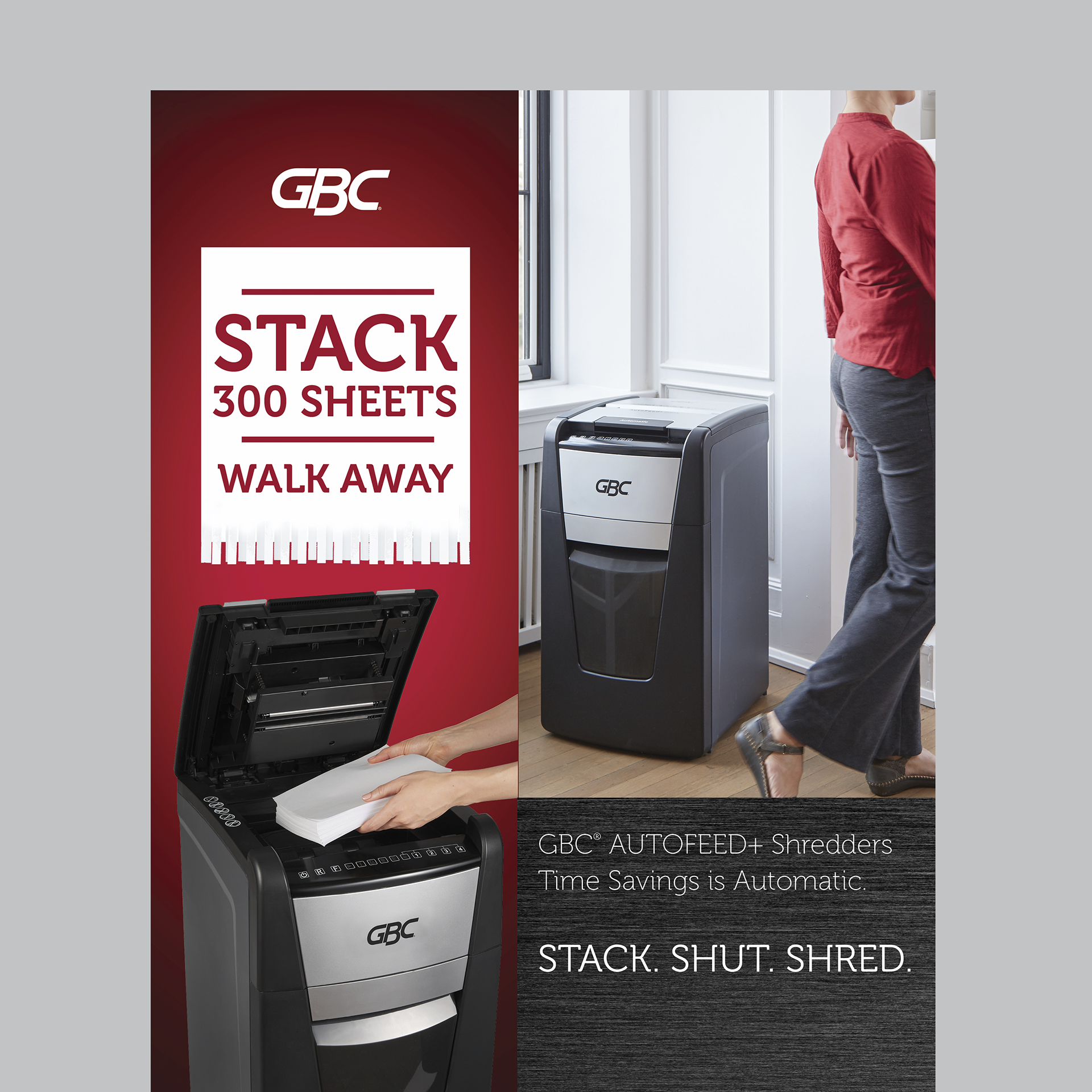 GBC Shredder Advertisment