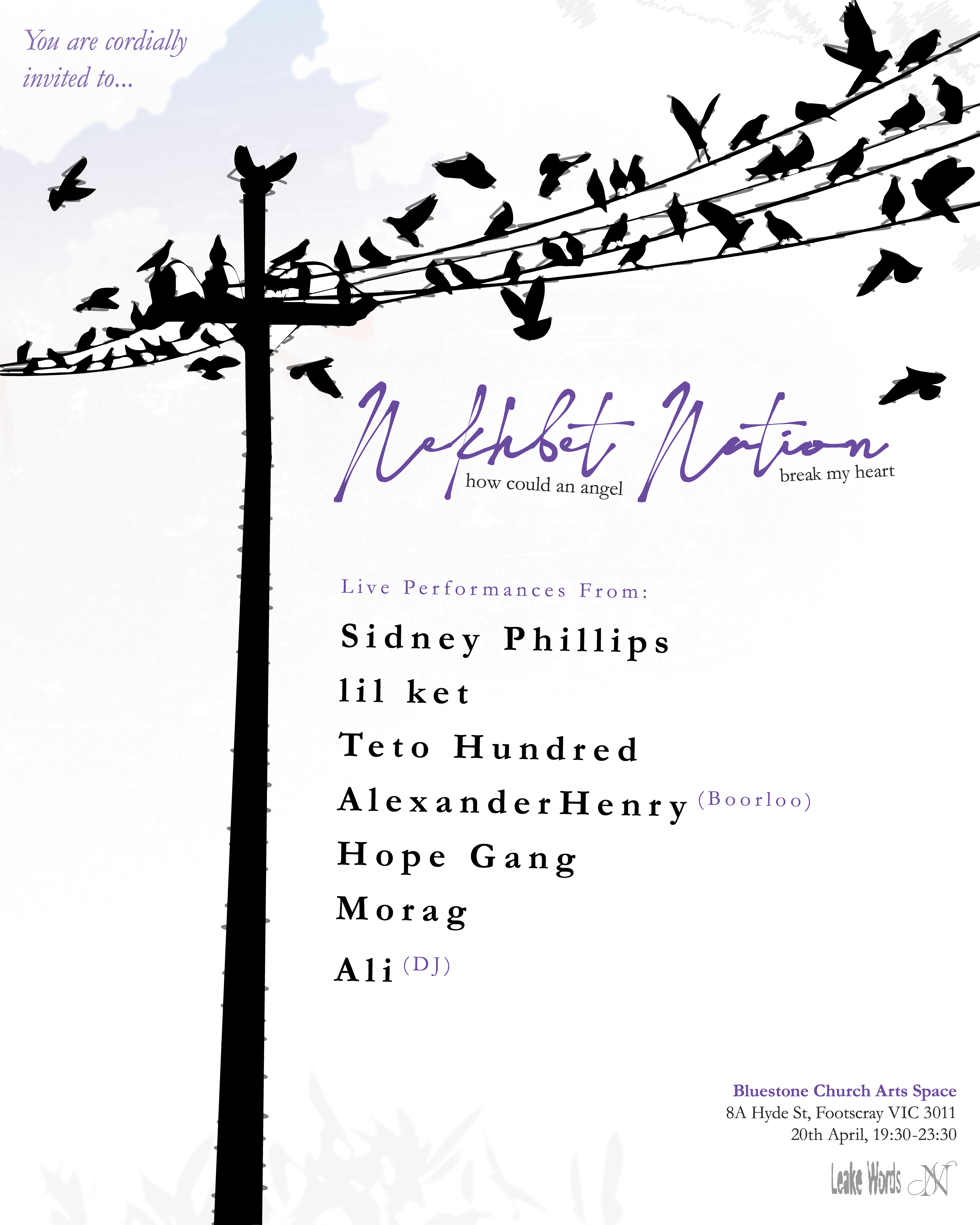 Nekhbet Nation Easter Sunday Poster, Produced Apr 2025