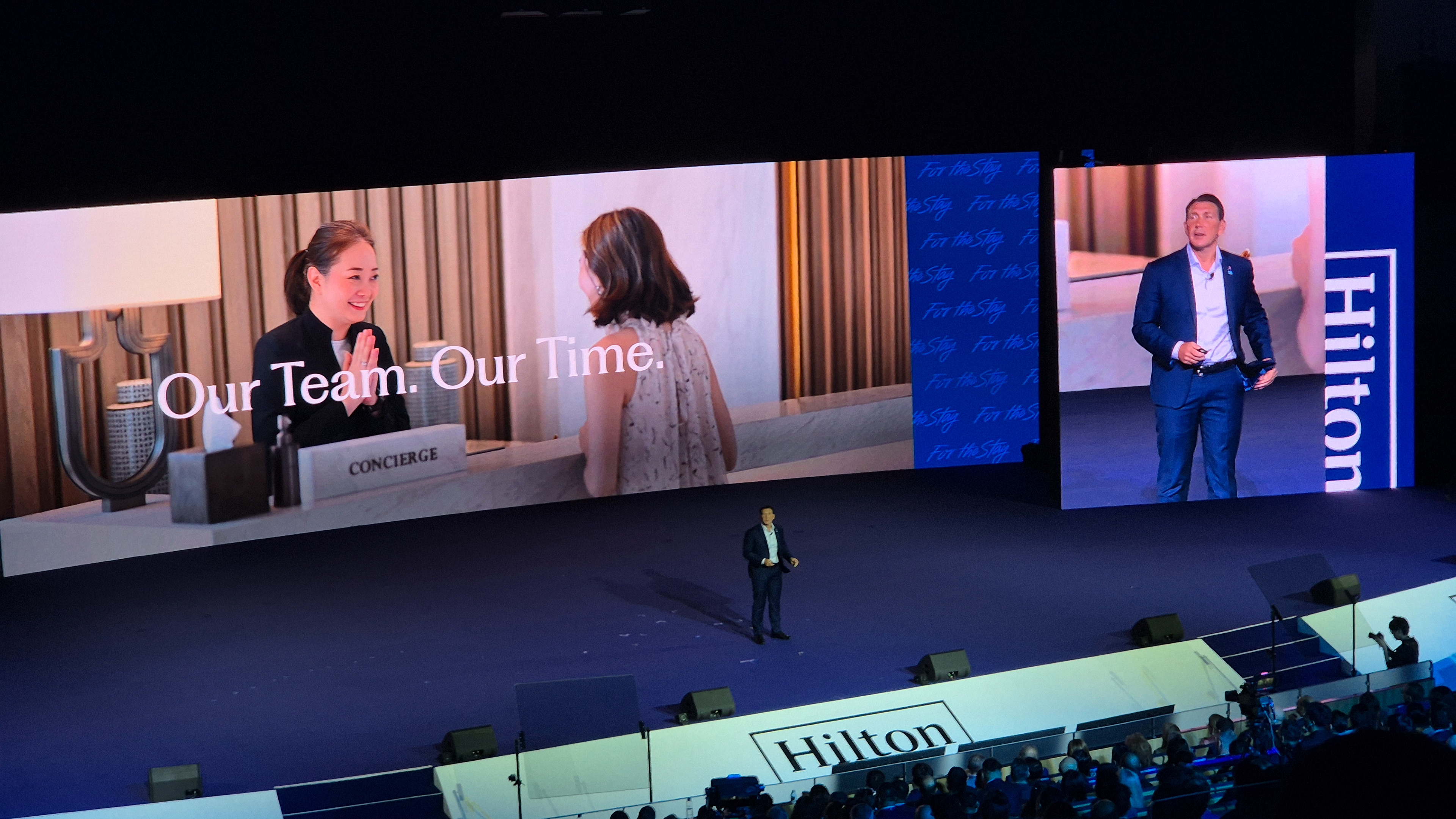 Welcome speech by Alan Watts, President APAC Hilton