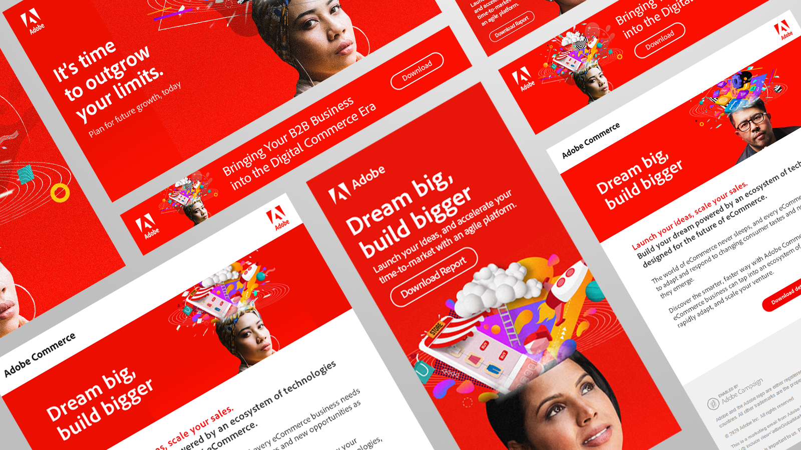 eDMs and Social Banners