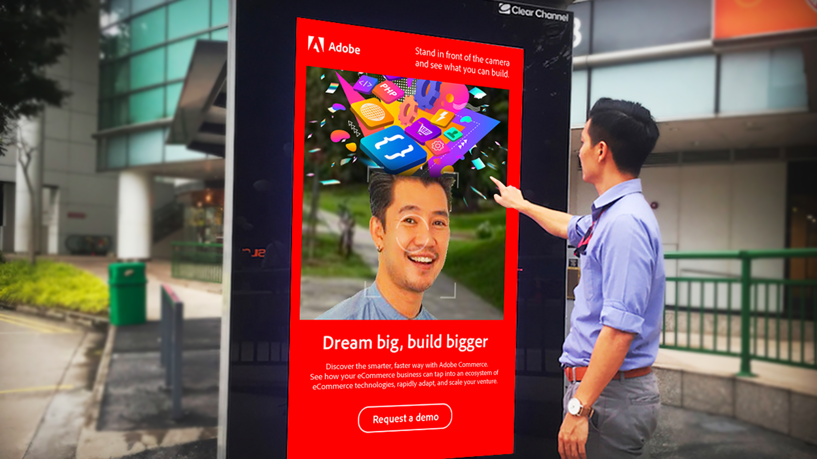 Interactive Touchscreen Billboard