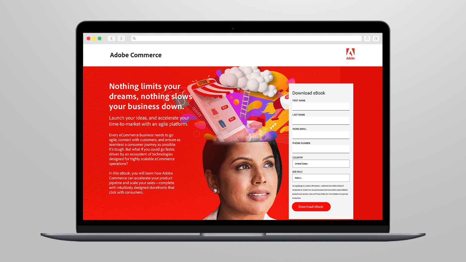 Microsite Landing Page