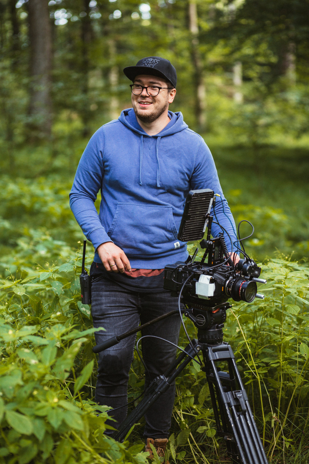 Plan zdjęciowy do teledysku reż. J. Tracz, E. Łapczyńska - Papaya Young Directors