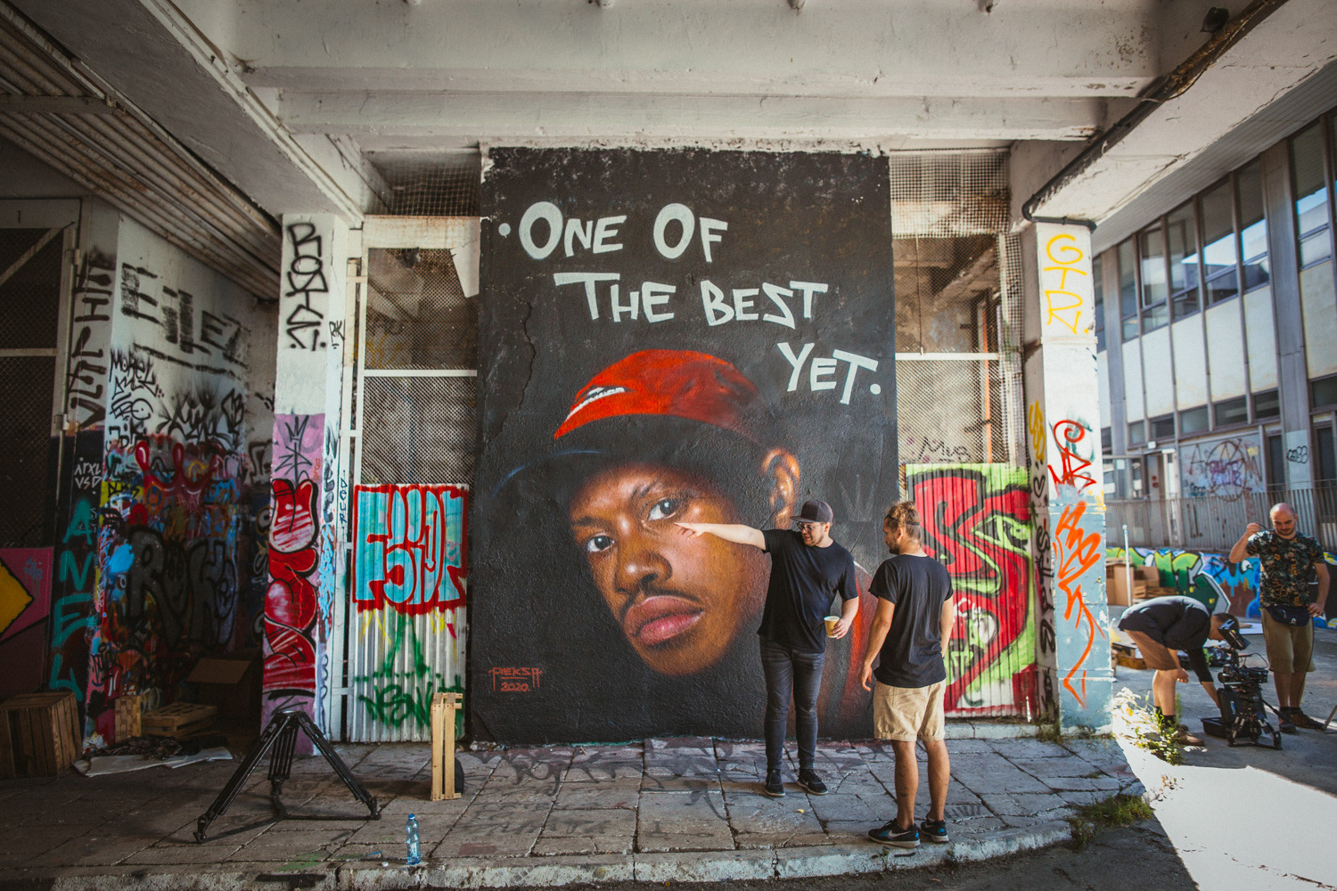 Plan zdjęciowy do teledysku reż. J. Tracz, E. Łapczyńska - Papaya Young Directors