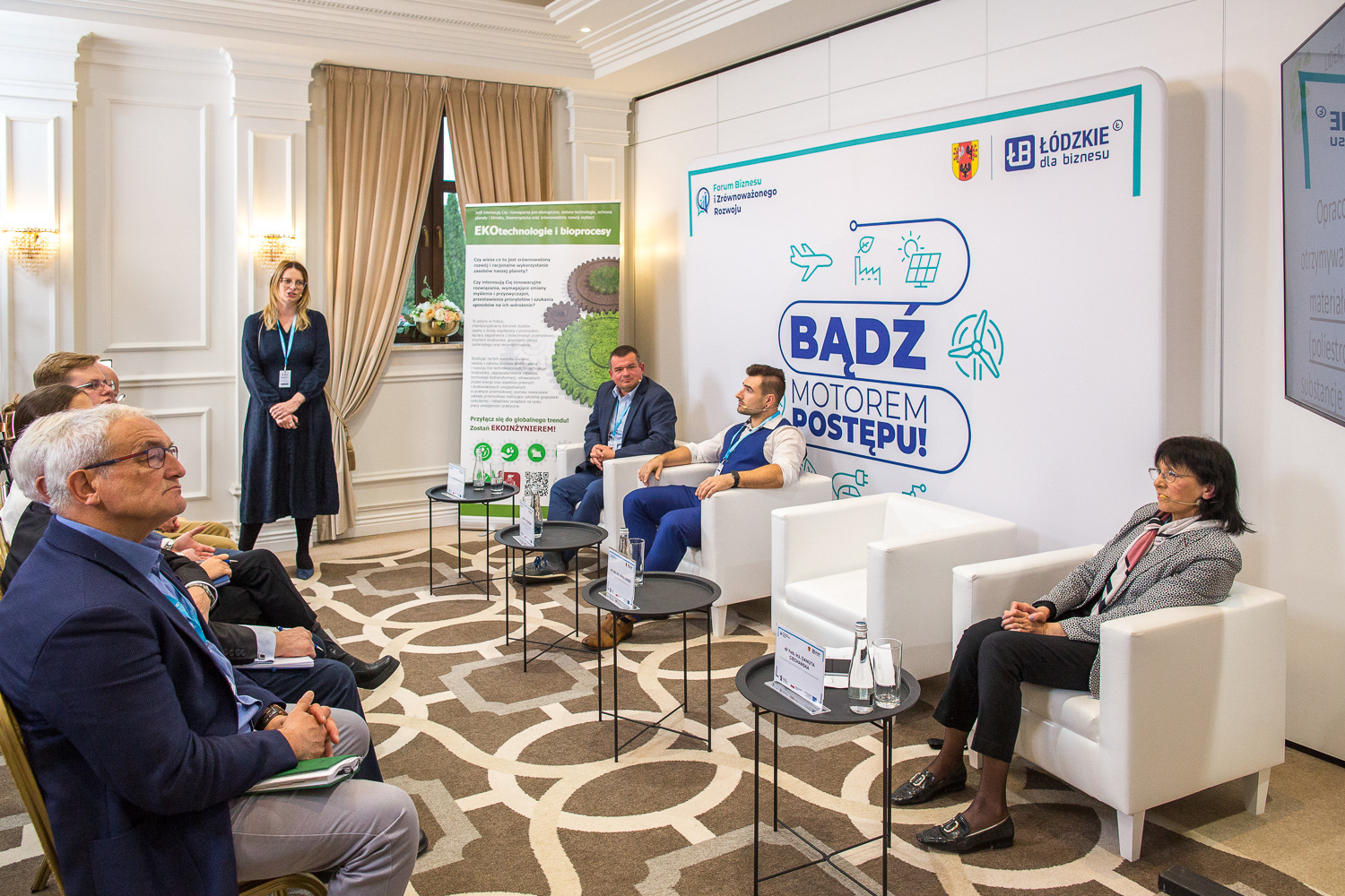 Forum Biznesu i Zrównoważonego Rozwoju organizowane przez Samorząd Województwa Łódzkiego - Uniejów 2023.