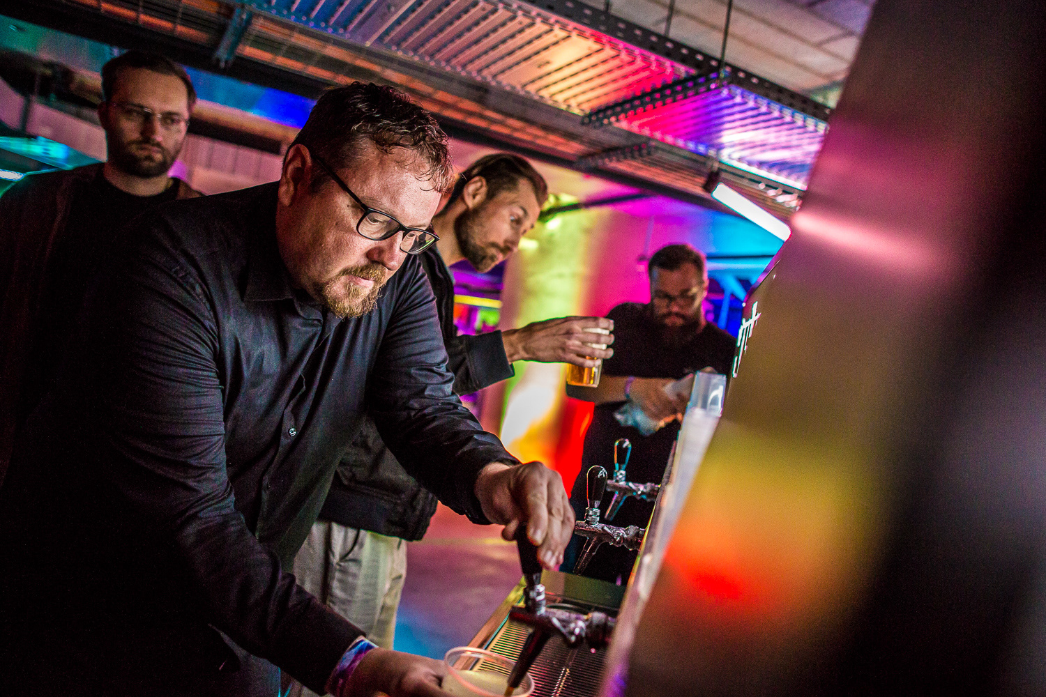 Firmowa impreza integracyjna w stylu berlińskiego undergroundu, Łódź.