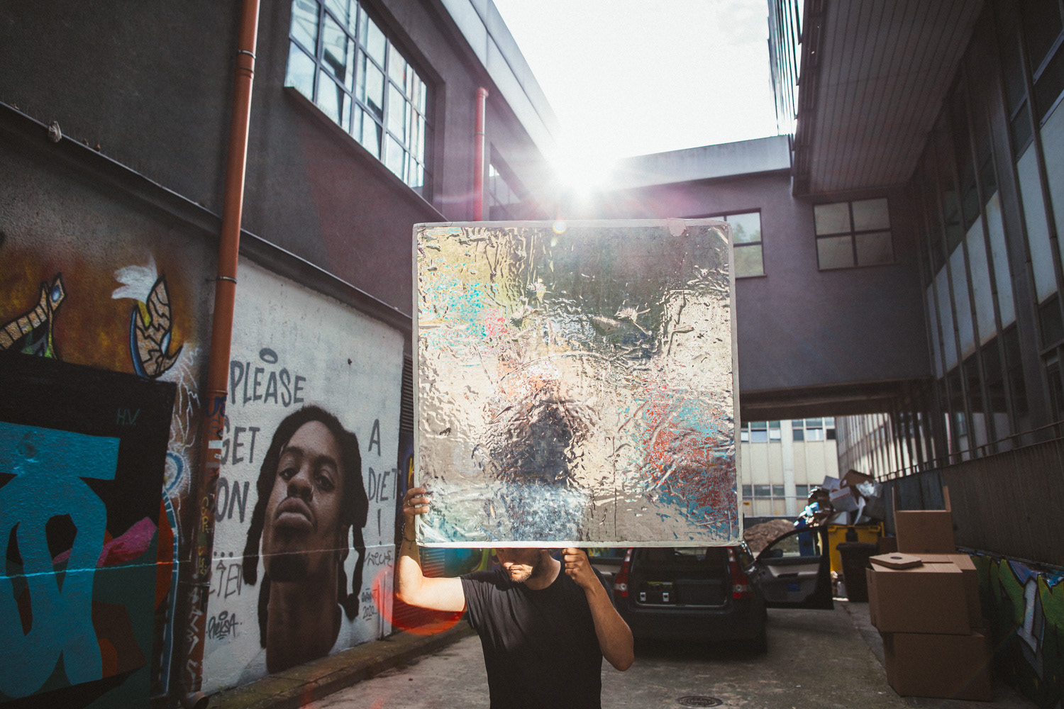 Plan zdjęciowy do teledysku reż. J. Tracz, E. Łapczyńska - Papaya Young Directors