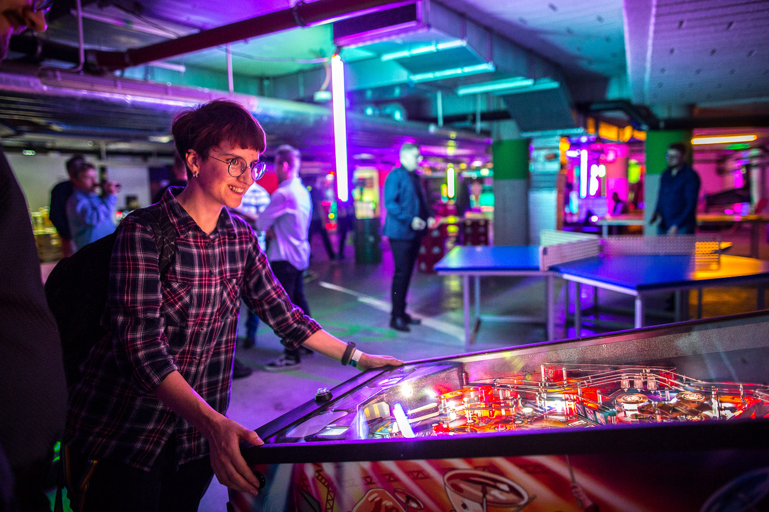 Firmowa impreza integracyjna w stylu berlińskiego undergroundu, Łódź.