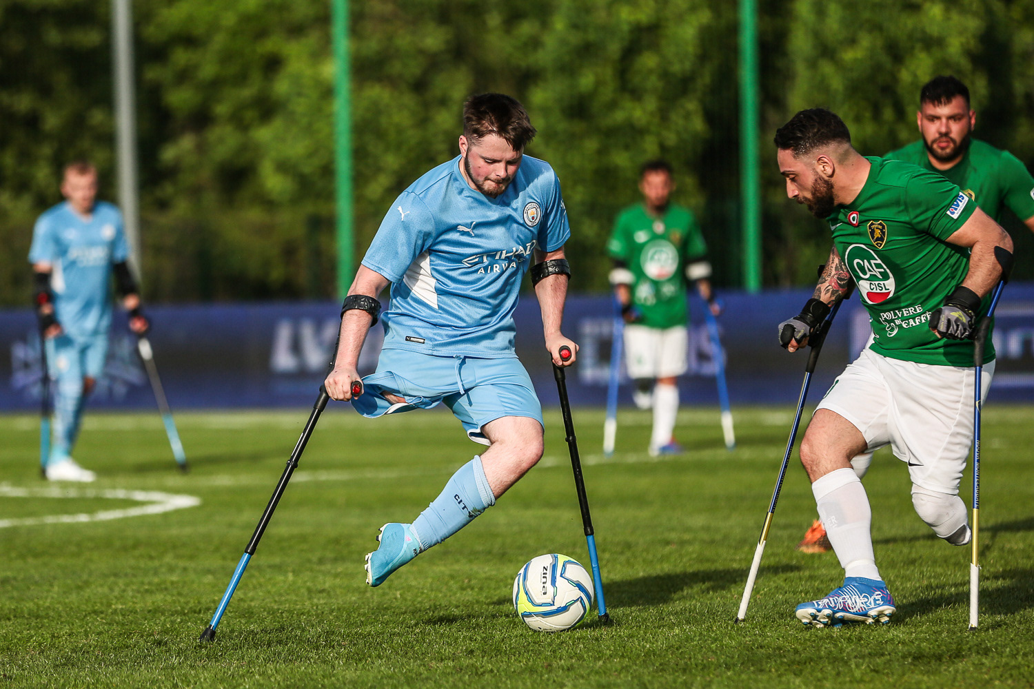 Liga Mistrzów 2022 w AMP Futbolu (EAFF), faza grupowa, MANCHESTER City FC Amputee - Sporting Amp Football Club.