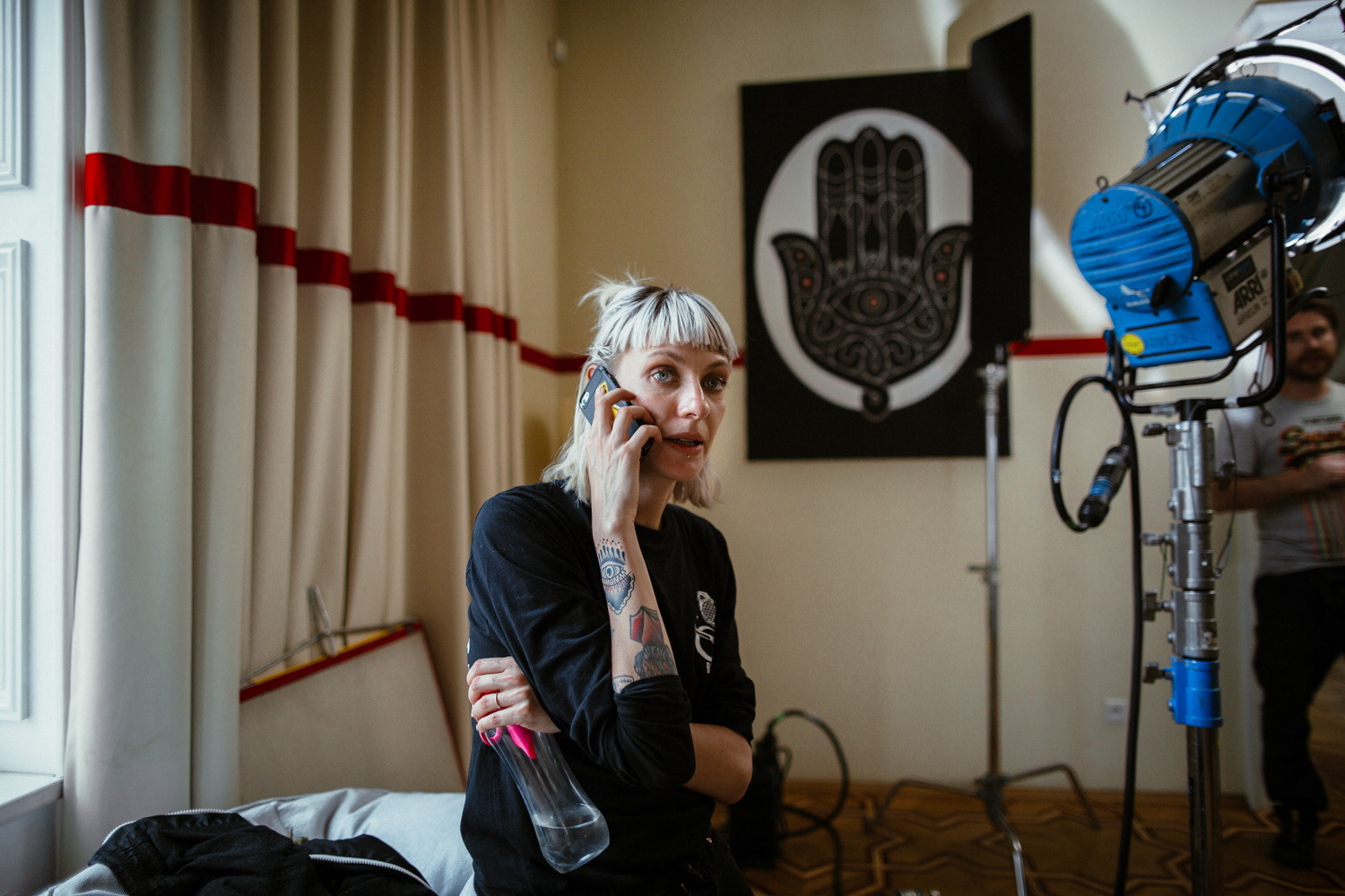 Plan zdjęciowy do teledysku reż. J. Tracz, E. Łapczyńska - Papaya Young Directors