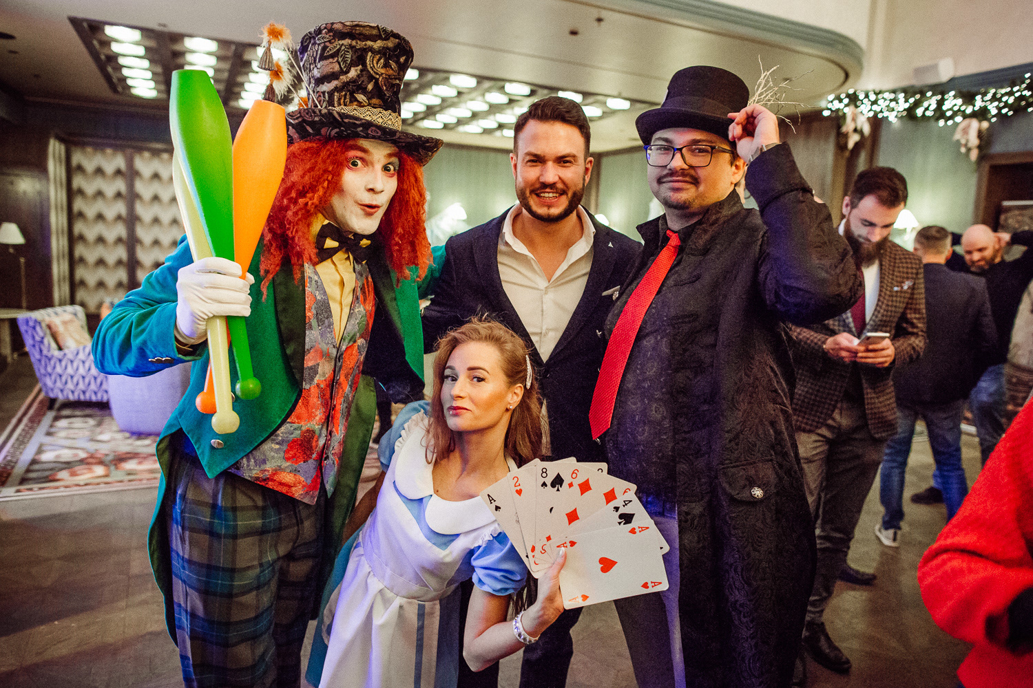 Świąteczna impreza firmowa "Alicja w Krainie Czarów" 