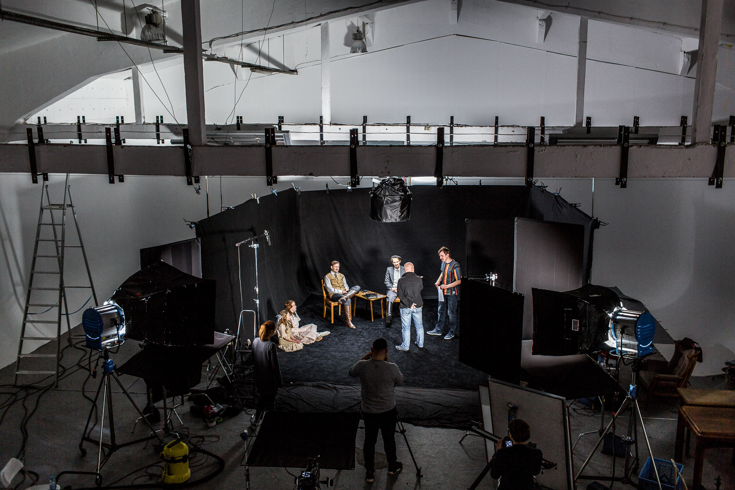 Fotosy z planu zdjęciowego dla Muzeum Pomorza w Słupsku