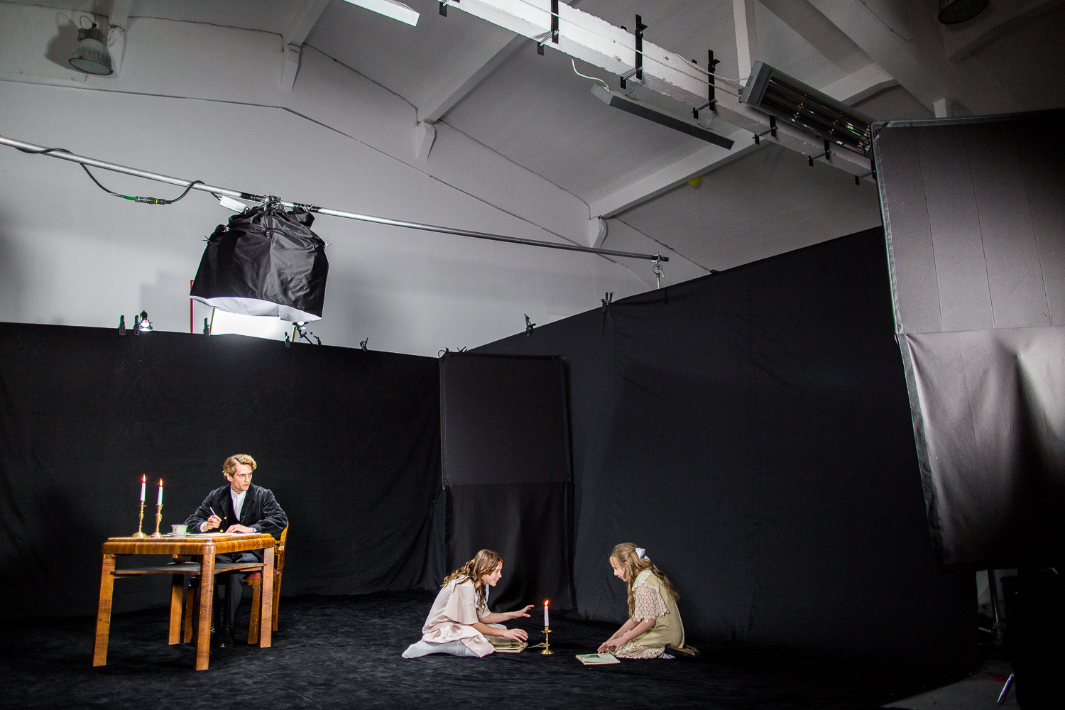 Fotosy z planu zdjęciowego dla Muzeum Pomorza w Słupsku