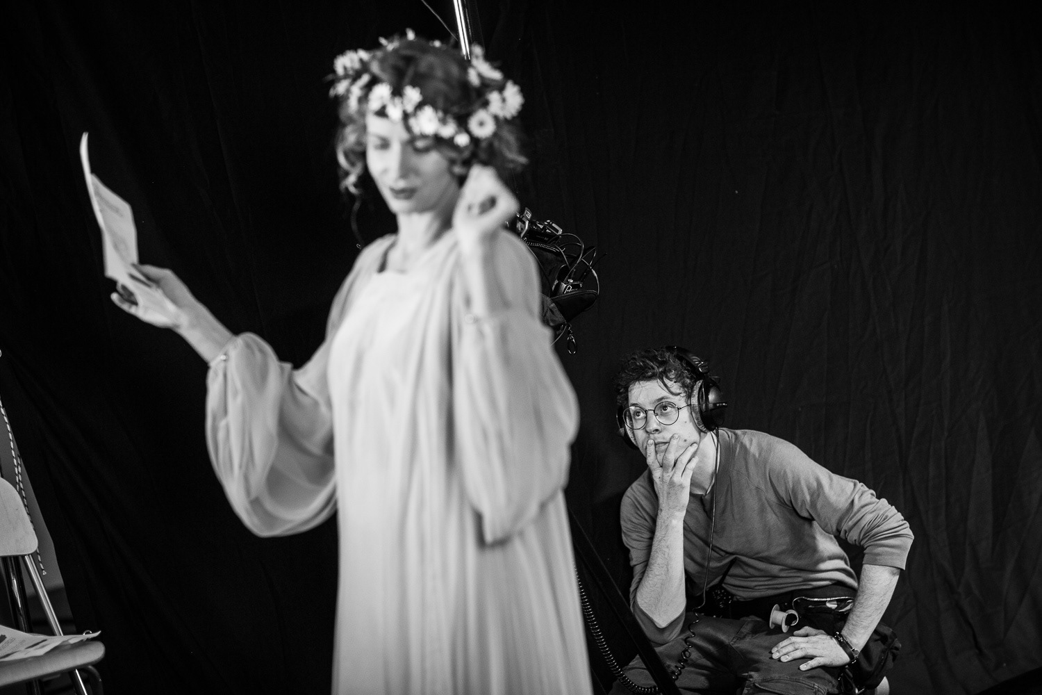 Fotosy z planu zdjęciowego dla Muzeum Pomorza w Słupsku