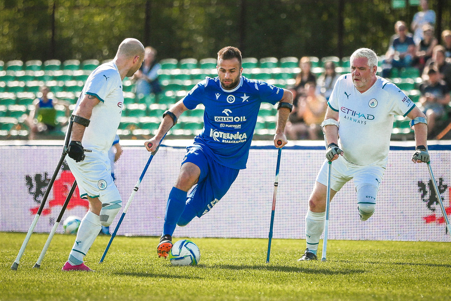 Liga Mistrzów 2022 w AMP Futbolu (EAFF), faza grupowa, WISŁA Kraków Amp Futbol - MANCHESTER City FC Amputee.