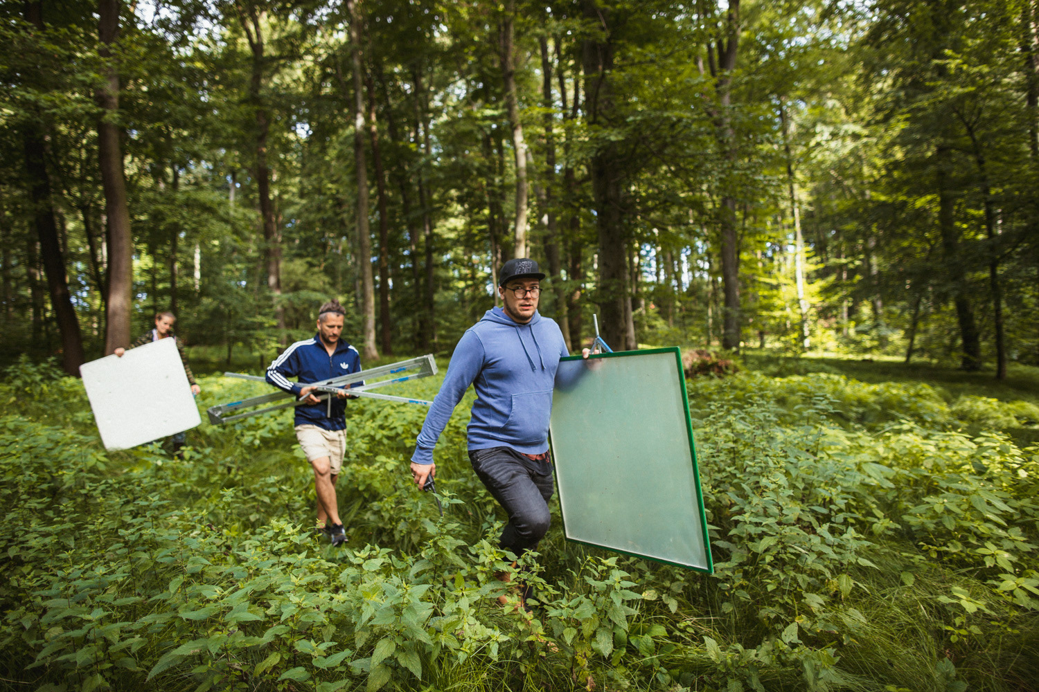 Plan zdjęciowy do teledysku reż. J. Tracz, E. Łapczyńska - Papaya Young Directors