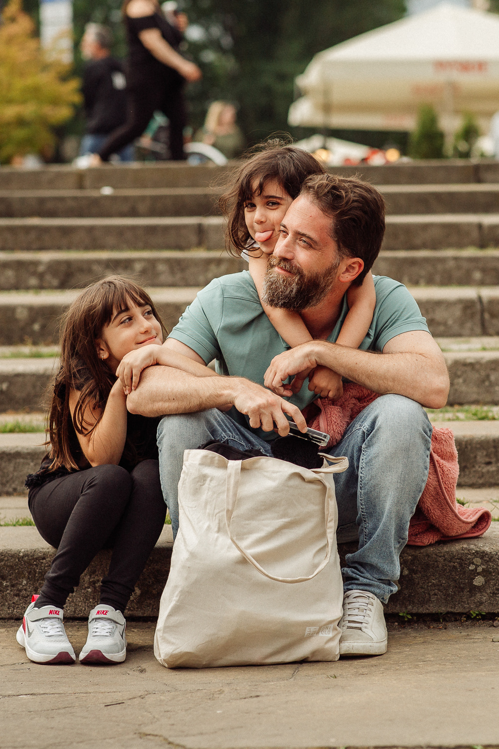 Performance uliczny - Stefanie Oberhoff i Snuff Puppets, 31st Jewish Culture Festival in Krakow 2022
