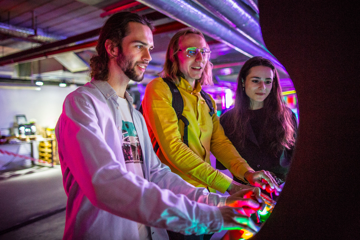 Firmowa impreza integracyjna w stylu berlińskiego undergroundu, Łódź.