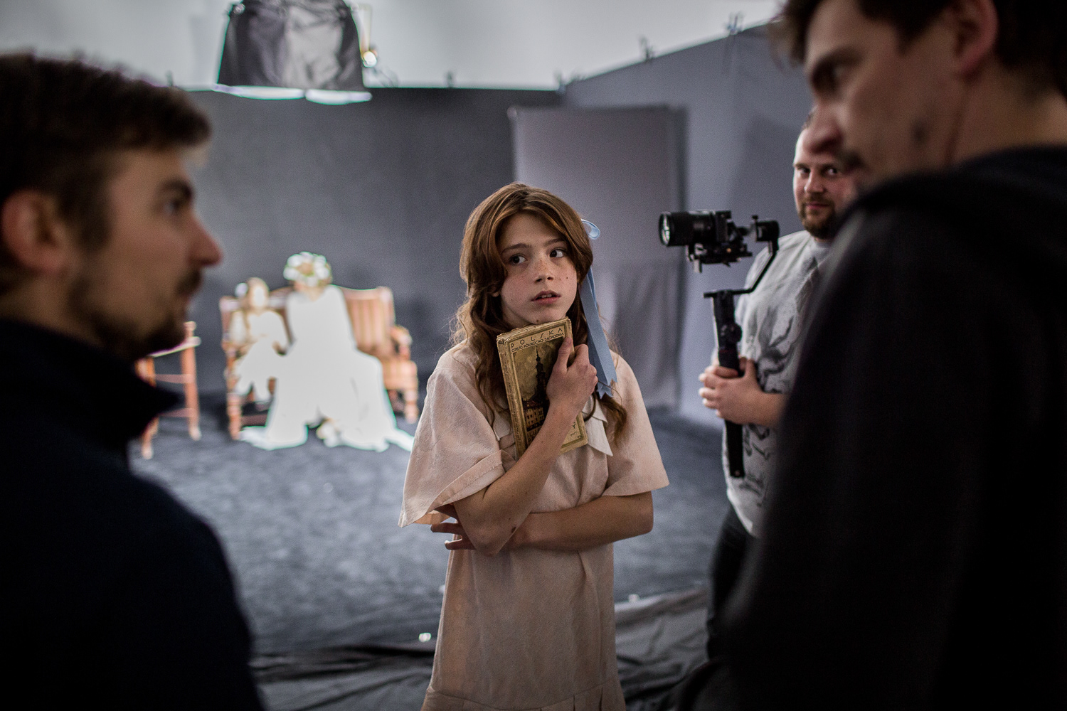 Fotosy z planu zdjęciowego dla Muzeum Pomorza w Słupsku