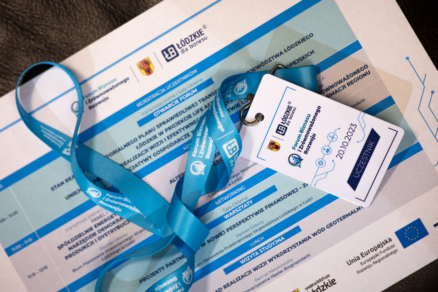 Forum Biznesu i Zrównoważonego Rozwoju organizowane przez Samorząd Województwa Łódzkiego - Uniejów 2023.