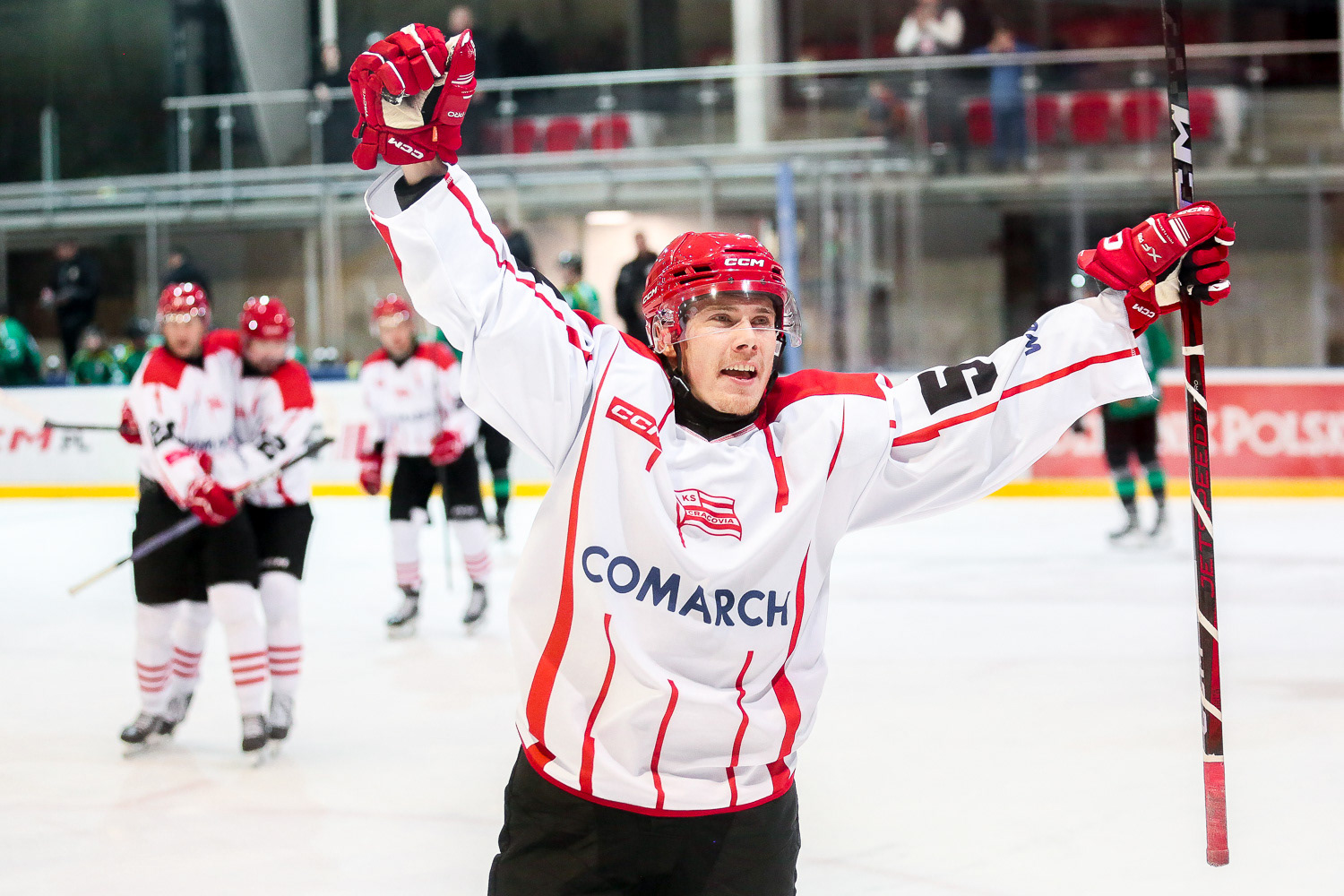 COMARCH Cracovia - JKH GKS Jastrzębie, Polska Hokej Liga sezon 2024/25