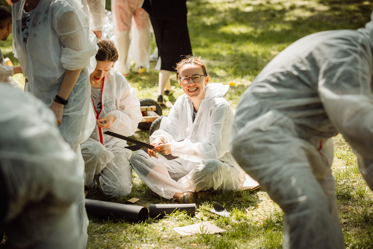 Firmowy event integracyjny - wyścig rydwanów DIY z Gwiezdnych Wojen, Kraków.