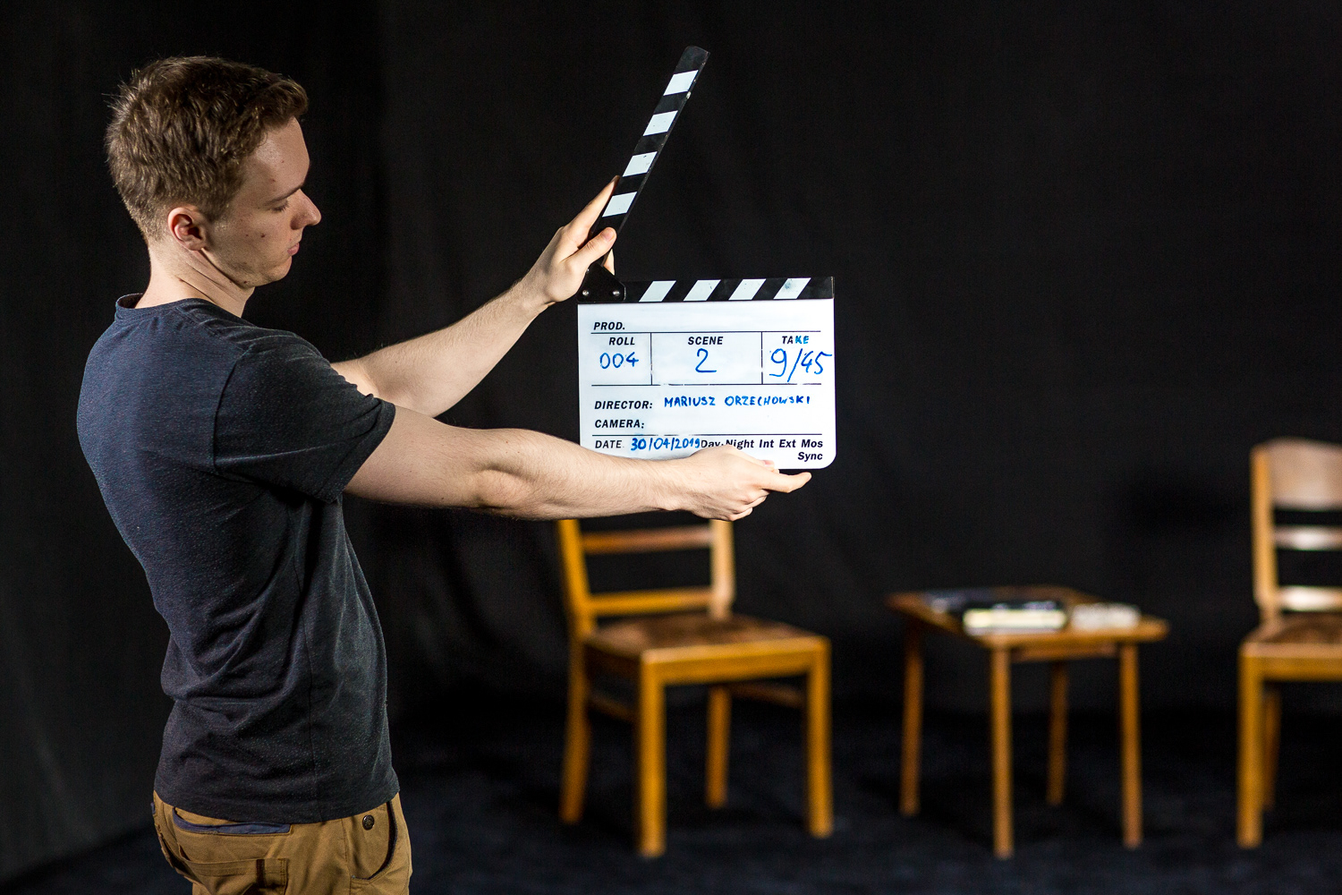 Fotosy z planu zdjęciowego dla Muzeum Pomorza w Słupsku