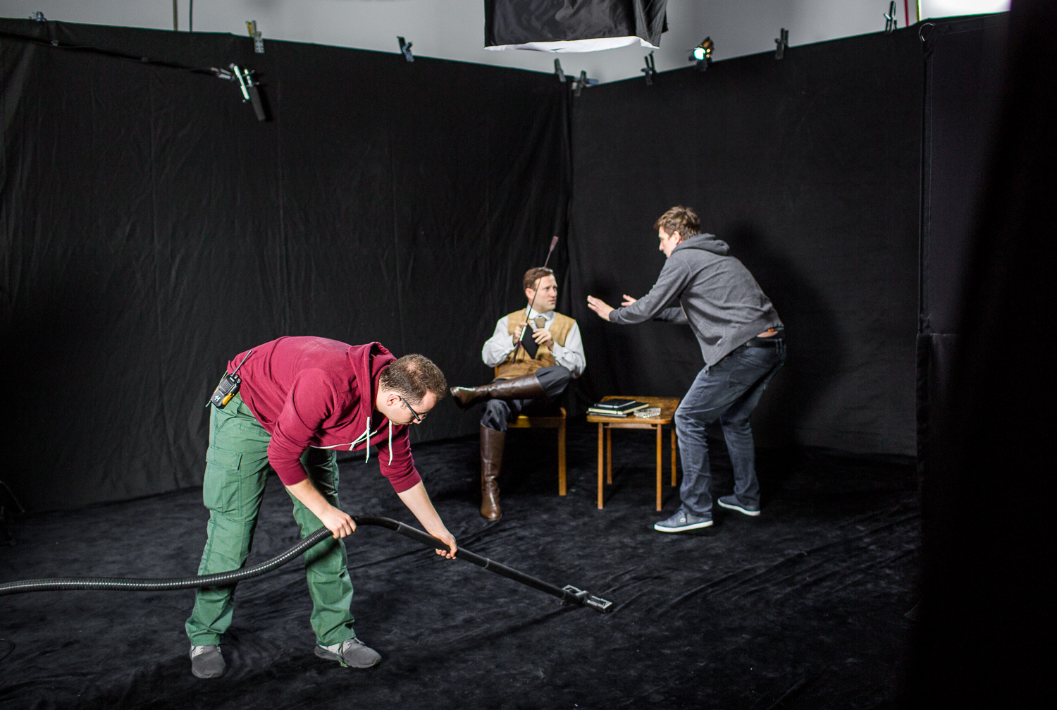 Fotosy z planu zdjęciowego dla Muzeum Pomorza w Słupsku