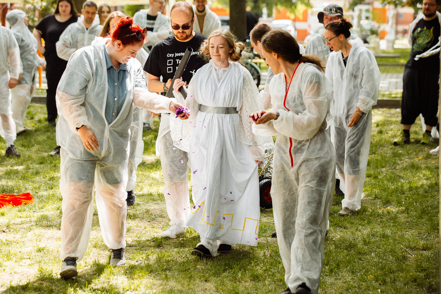 Firmowy event integracyjny - wyścig rydwanów DIY z Gwiezdnych Wojen, Kraków.